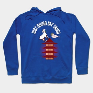 Funny Goat - Goat Just Doing My Thing Hoodie